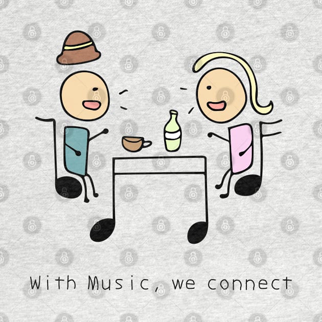 Music brings people closer together by wordspotrayal